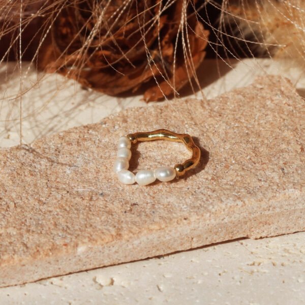 Aura Pearl | 18K Gold Plated, pearl